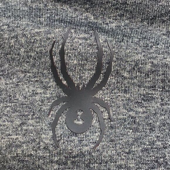Spyder Active Gray Quarter Zip ProWB Performance Long Sleeve Pullover - Picture 14 of 15